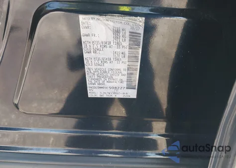 2018 Infiniti Qx60 из США, поврежденный, VIN 5N1DL0MM0JC508227